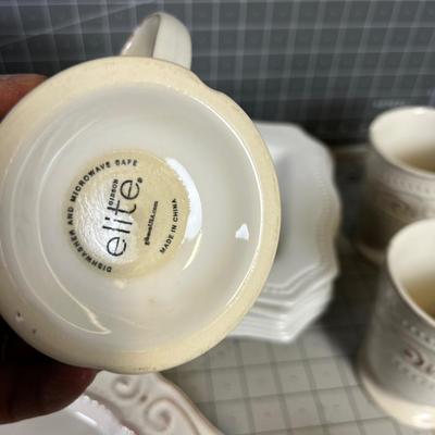 White Dishes Mixed Lot 