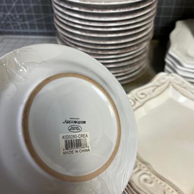 White Dishes Mixed Lot 
