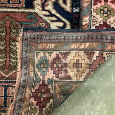 1424 Antique Oriental Caucasian Runner