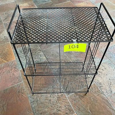 Vintage MCM Magazine Rack