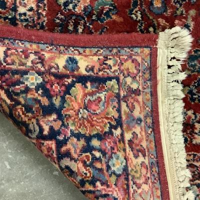 1437 Vintage Oriental Sarouk Karastan Rug