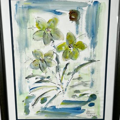 1377 Signed Original Watercolor by Jo Birdsey Lindberg