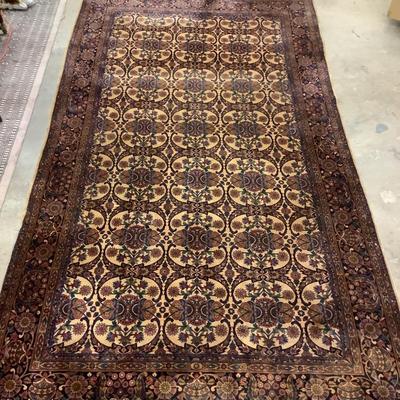 1438 Antique Oriental Wool Handknotted Persian Rug 15' x 8'6"