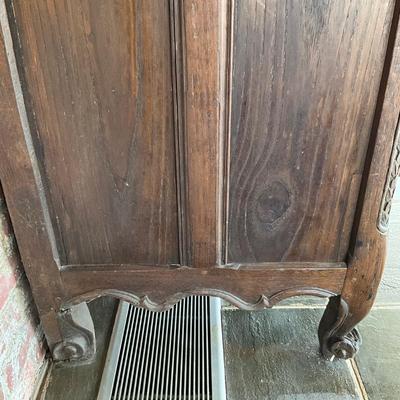 1440 Antique French Country Armoire Cabinet