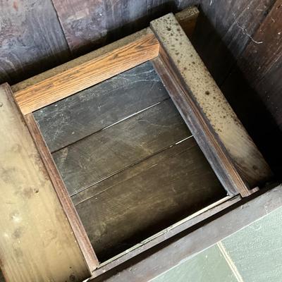 1440 Antique French Country Armoire Cabinet