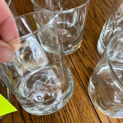 Lot of Pinched Tumblers