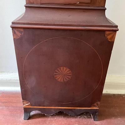 1441 Antique Tall Case Clock Ron Harlow Ashbourn Derbyshire Grandfather Clock