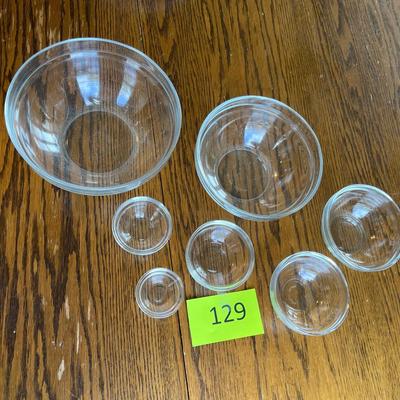 Mini Crystal Mixing bowl set
