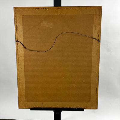 1427 Signed and Numbered Artwork by John Mall â€˜71 â€œChesapeake Bay Dingyâ€