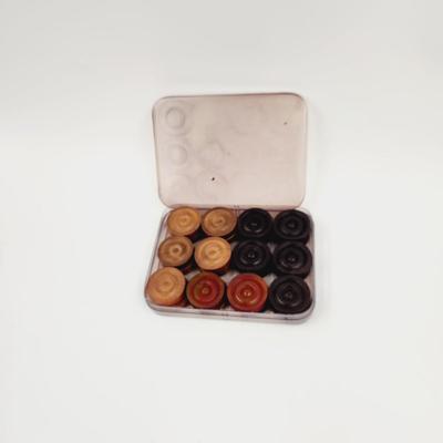 CARROM BOARD SET OF 24 WOODEN COINS