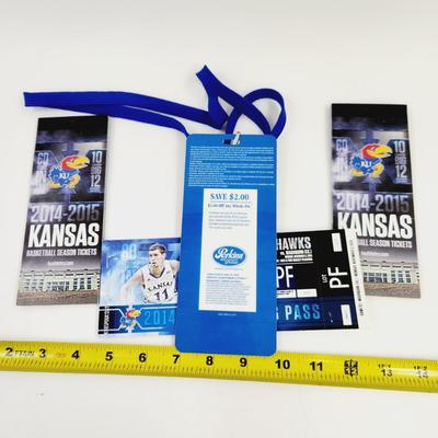KU PACKS OF EXPIRED TICKETS AND SOUVENIRS