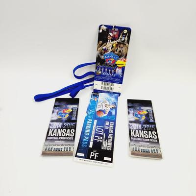 KU PACKS OF EXPIRED TICKETS AND SOUVENIRS