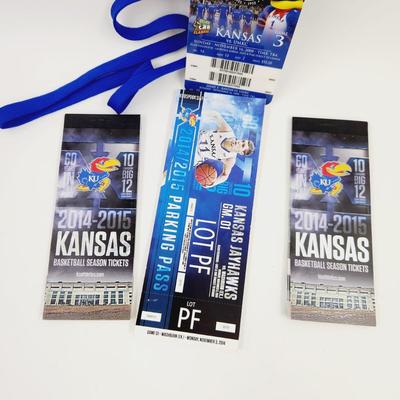 KU PACKS OF EXPIRED TICKETS AND SOUVENIRS