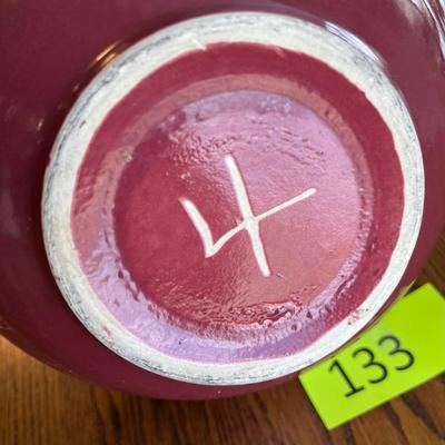 Vintage Red #4 Mixing bowl