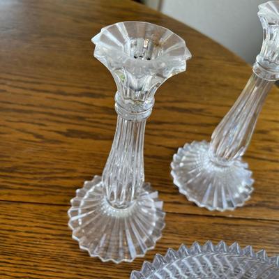 Mikasa Ribbed Salad Bowl w/ Candles
