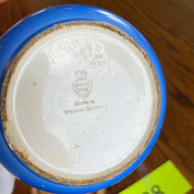 Vintage Polka Dot Western Germany Canister