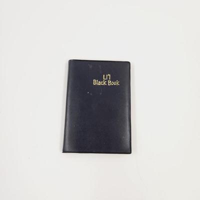 LITTLE BLACK BOOK NOTEBOOK