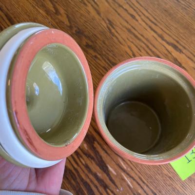 Daniel Cremeux Terra Cotta Canister