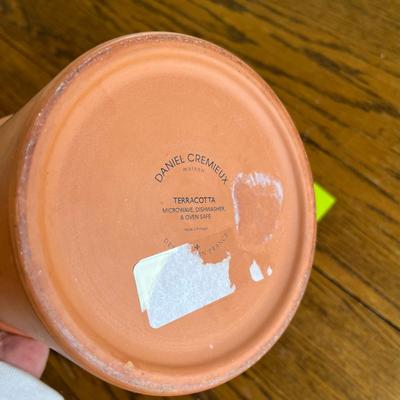 Daniel Cremeux Terra Cotta Canister