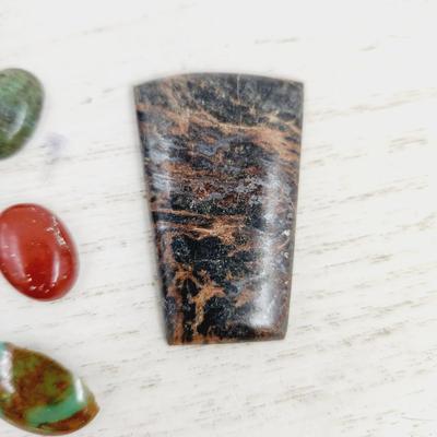 FANTASTIC NATURAL STONE CABOCHON BUNDLE #3 (includes TURQUOISE)