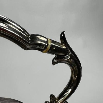 1432 Antique Victorian Silver Plate Tea Set of 6