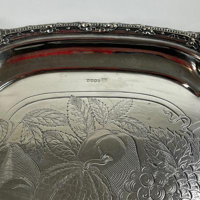1432 Antique Victorian Silver Plate Tea Set of 6