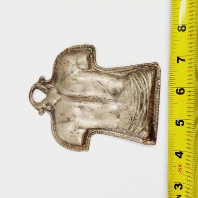SILVER TONED LIGHTWEIGHT TORSO TRAY