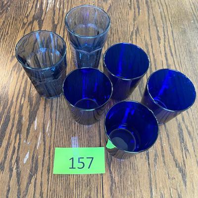 Blue Tumblers Glass