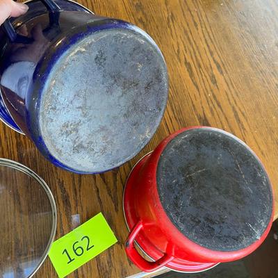 Lot of 2 stock pots