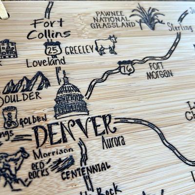 Colorado Wood Cutting board