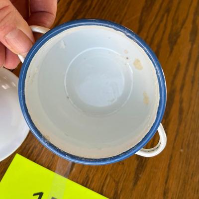 Enamel ware Sugar