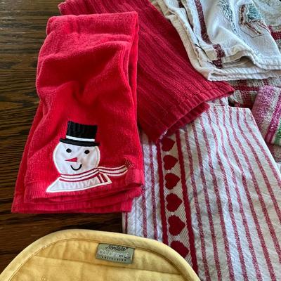 Assorted Tea Towels & other
