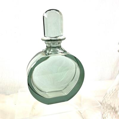 1444 Vintage Art Deco and Hand Blown Decanters