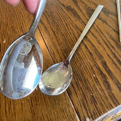 Chinese spoons & chop sticks