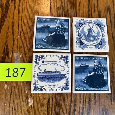 Delft Holland Trivets
