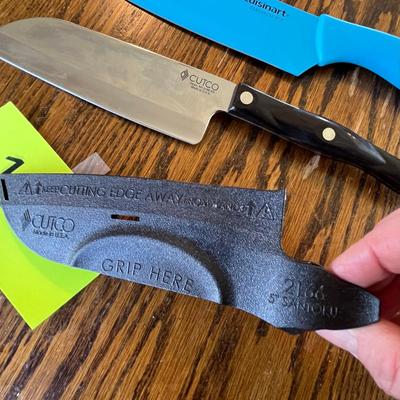 Cutco Knife and Cuisinart Knife