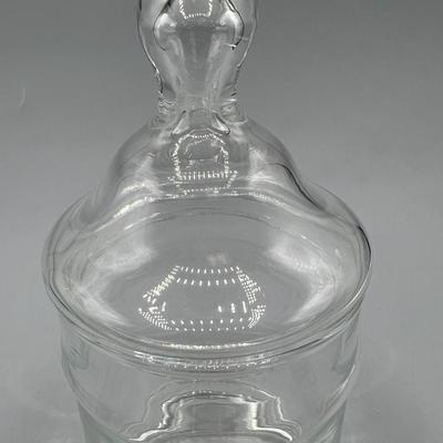 Clear Glass Apothecary Candy Store Buffet Bar Jar with Lid