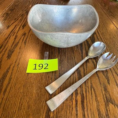 Aluminum Salad Set