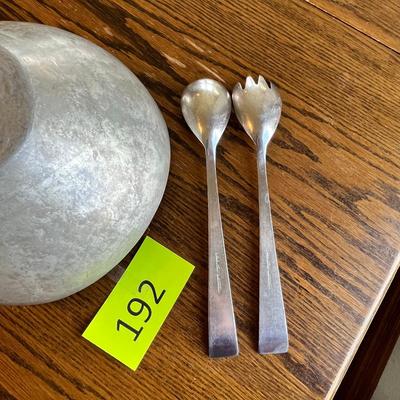 Aluminum Salad Set