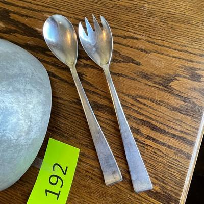 Aluminum Salad Set