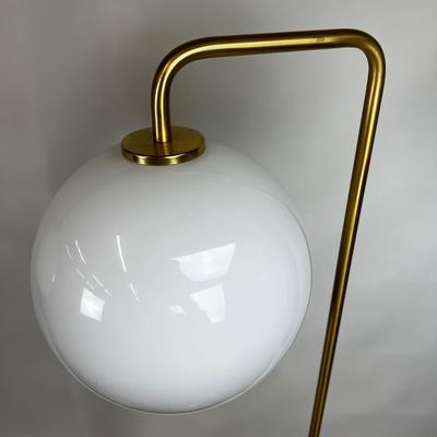 1434 Hudson & Canal Harrison Arc Floor Lamps
