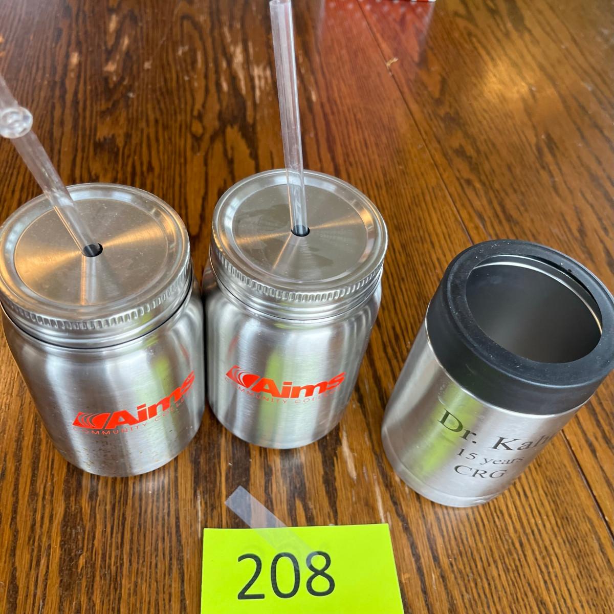 Lot of Aluminum Tumblers