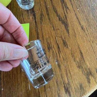 Lot of shot glasses