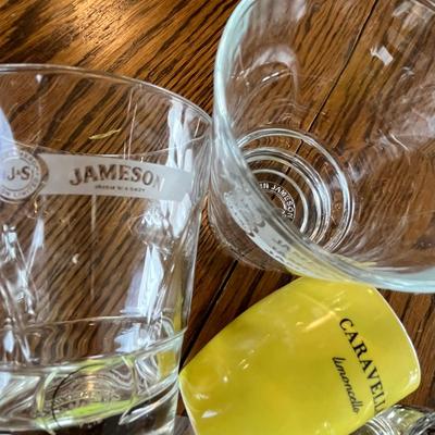 Lot of shot glasses