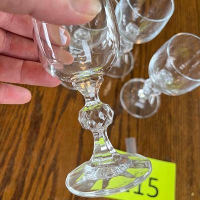 Set of 4 Small Wine Glasses