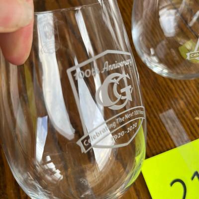 Greeley Country Club 100th Wine Tumblers