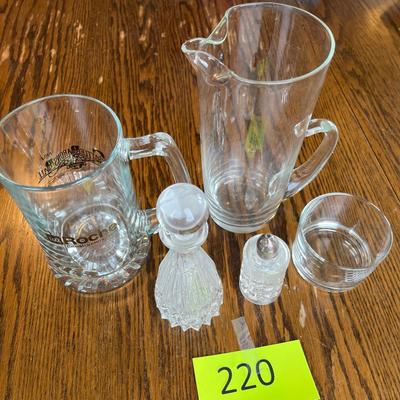 Lot of Misc. Glassware