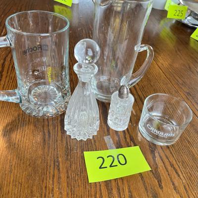 Lot of Misc. Glassware