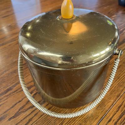 Vintage Brass Ice Bucket