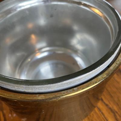 Vintage Brass Ice Bucket